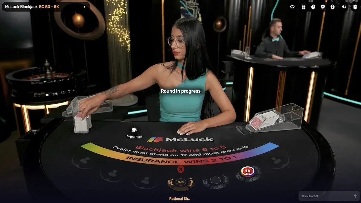 Mesa de ruleta en casino online